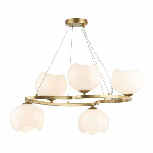 Подвесная люстра Odeon Light Modern Waterlily 4873/5 Подвесная люстра Odeon Light Modern Waterlily 4873/5