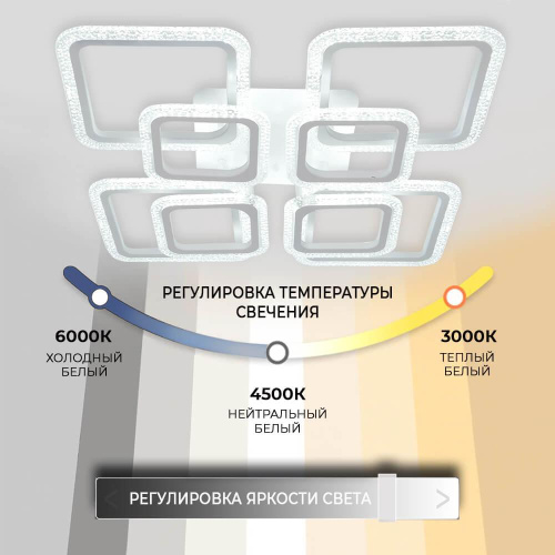 Потолочная люстра Seven Fires Tomiris SF7092/8C-WT Потолочная люстра Seven Fires Tomiris SF7092/8C-WT
