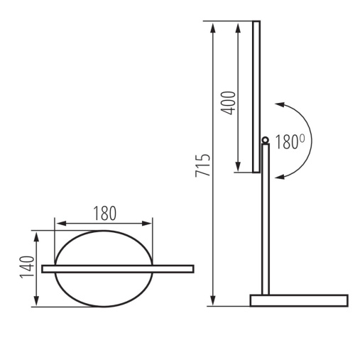 Настольная светодиодная лампа Kanlux REXAR LED W 33070 Настольная светодиодная лампа Kanlux REXAR LED W 33070