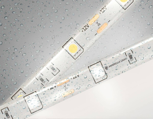 Светодиодная влагозащищенная лента Ambrella Light 7,2W/m 30LED/m 5050SMD дневной белый 5M GS1902 Светодиодная влагозащищенная лента Ambrella Light 7,2W/m 30LED/m 5050SMD дневной белый 5M GS1902