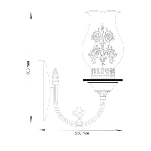 Бра Lucia Tucci Vetralla W180.1 Ivory Бра Lucia Tucci Vetralla W180.1 Ivory