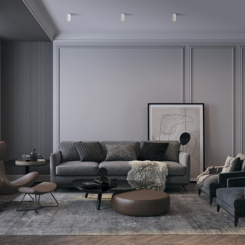 Потолочный светильник Maytoni Focus S C052CL-01W Потолочный светильник Maytoni Focus S C052CL-01W