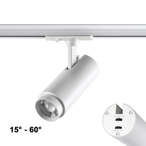 Трековый светодиодный светильник Novotech Port Nail 359026 Трековый светодиодный светильник Novotech Port Nail 359026