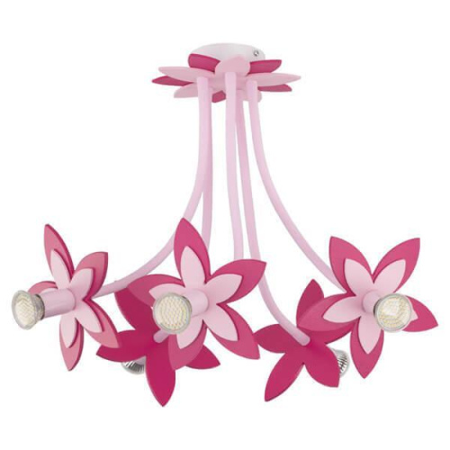 Подвесная люстра Nowodvorski Flowers Pink 6896 Подвесная люстра Nowodvorski Flowers Pink 6896