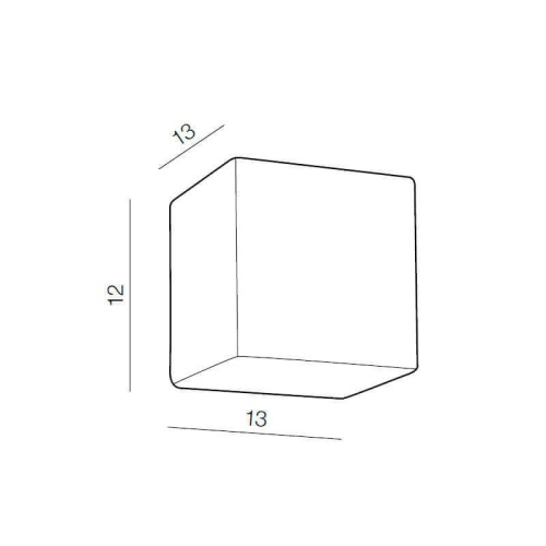 Настенный светильник Azzardo Cubo AZ1514 Настенный светильник Azzardo Cubo AZ1514