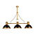 Подвесная люстра Lumina Deco Ettore LDP 710-3 BK+MD