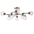 Потолочная люстра Freya Daisy FR5041PL-08BS