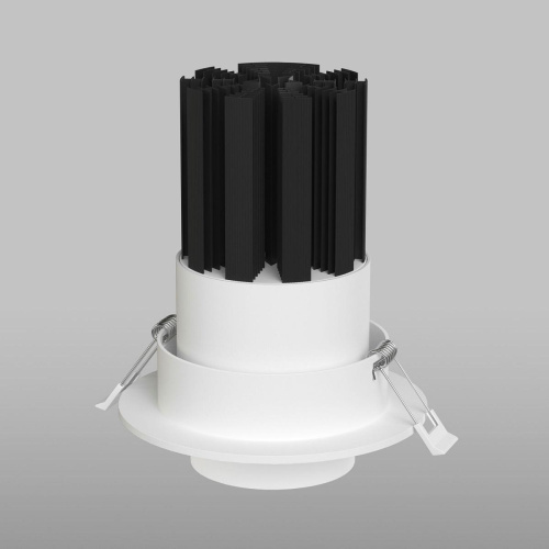 Встраиваемый светодиодный светильник Elektrostandard Zoom 9919 LED 10W 3000K белый a064031 Встраиваемый светодиодный светильник Elektrostandard Zoom 9919 LED 10W 3000K белый a064031