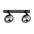 Спот Zumaline Gino dl 2 black 20006-BK