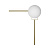 Настенный светодиодный светильник Loft IT Meridian 10132/A Gold