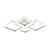 Потолочная светодиодная люстра Profit Light 6000/2+2 WHT