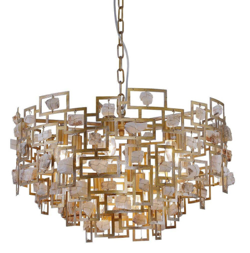 Подвесная люстра Crystal Lux Diego SP9 D600 Gold Подвесная люстра Crystal Lux Diego SP9 D600 Gold