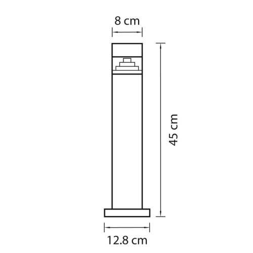Уличный светодиодный светильник Lightstar Raggio 377905 Уличный светодиодный светильник Lightstar Raggio 377905