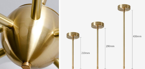 Люстра Cherry Bomb 16 Balls Gold By Imperiumloft Люстра Cherry Bomb 16 Balls Gold By Imperiumloft