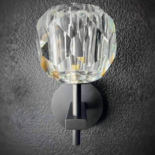Бра Rh Boule De Cristal Single Sconce Black By Imperiumloft Бра Rh Boule De Cristal Single Sconce Black By Imperiumloft