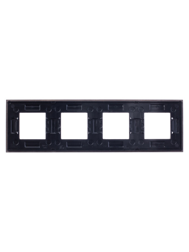 Рамка 4-постовая ABB Zenit венге 2CLA227400N2101