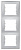 Рамка 3-постовая вертикальная Schneider Electric Sedna SDN5801360