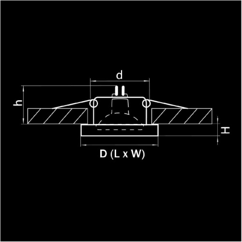 Встраиваемый светильник Lightstar Rifle Cyl 002514 Встраиваемый светильник Lightstar Rifle Cyl 002514
