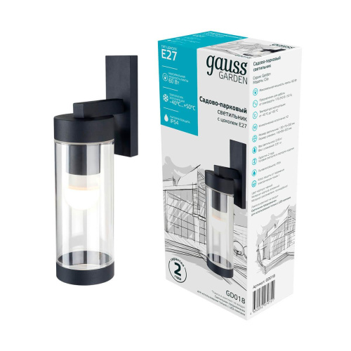 Уличный настенный светильник Gauss Aura GD018 Уличный настенный светильник Gauss Aura GD018