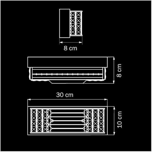 Настенный светильник Osgona Limpio 722640 Настенный светильник Osgona Limpio 722640