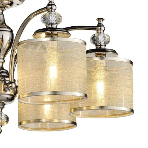 Потолочная люстра Lumien Hall Джилио LH1051/6C-NK-GZ Потолочная люстра Lumien Hall Джилио LH1051/6C-NK-GZ