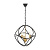 Подвесная люстра Lumina Deco Casai LDP 1243-3 BK+MD