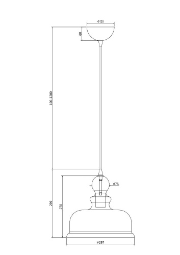 Подвесной светильник Maytoni Tone P034PL-01CH Подвесной светильник Maytoni Tone P034PL-01CH