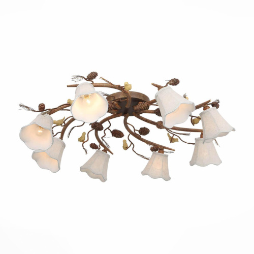 Потолочная люстра ST Luce Uccellino SL167.702.08 Потолочная люстра ST Luce Uccellino SL167.702.08