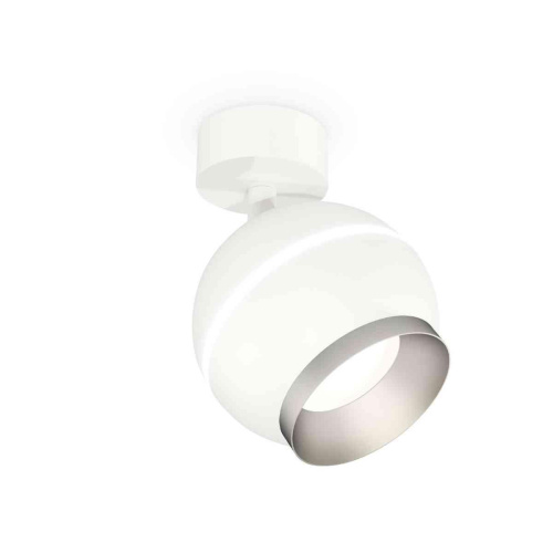 Комплект накладного светильника Ambrella light Techno Spot XM1101003 SWH/MCH белый песок/хром матовый (A2202, C1101, N7033) Комплект накладного светильника Ambrella light Techno Spot XM1101003 SWH/MCH белый песок/хром матовый (A2202, C1101, N7033)
