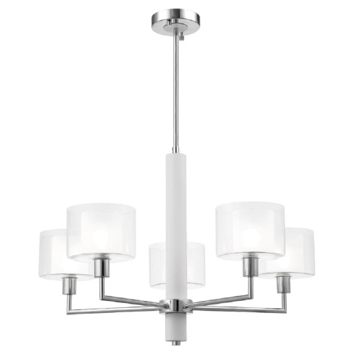 Подвесная люстра Crystal Lux Maestro SP-PL5 Chrome Подвесная люстра Crystal Lux Maestro SP-PL5 Chrome