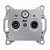 Розетка TV/R/SAT оконечная Schneider Electric Sedna 1dB SDN3501360