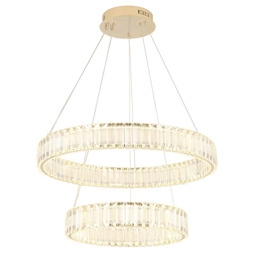 Подвесной светодиодный светильник Crystal Lux Musika SP100W Led Gold Подвесной светодиодный светильник Crystal Lux Musika SP100W Led Gold