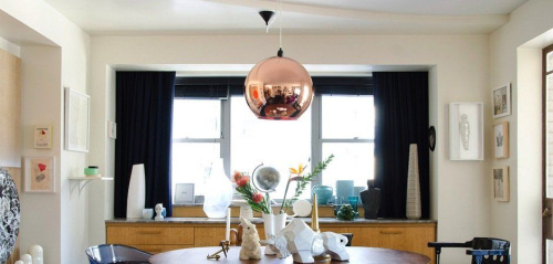 Подвесной Светильник Copper Shade Chrome D30 By Imperiumloft Подвесной Светильник Copper Shade Chrome D30 By Imperiumloft