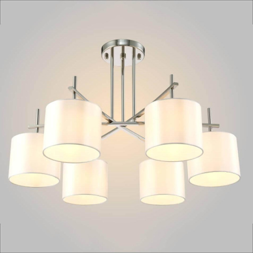 Потолочная люстра Crystal Lux Sergio PL6 Nickel Потолочная люстра Crystal Lux Sergio PL6 Nickel