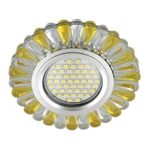 Встраиваемый светильник Fametto Luciole DLS-L145 Gu5.3 Glassy/Gold Встраиваемый светильник Fametto Luciole DLS-L145 Gu5.3 Glassy/Gold