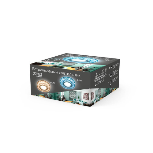Встраиваемый светильник Gauss Backlight BL045 Встраиваемый светильник Gauss Backlight BL045
