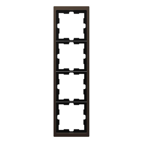 Рамка 4-постовая Schneider Electric Merten D-Life MTN4040-6552 Рамка 4-постовая Schneider Electric Merten D-Life MTN4040-6552