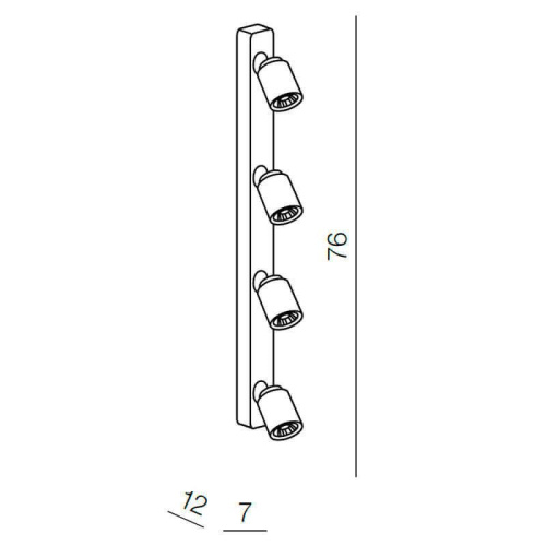 Спот Azzardo Tomi 4 PR AZ0665 Спот Azzardo Tomi 4 PR AZ0665