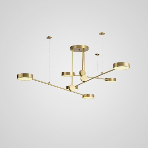 Подвесная Люстра Technum Led Gold By Imperiumloft Подвесная Люстра Technum Led Gold By Imperiumloft
