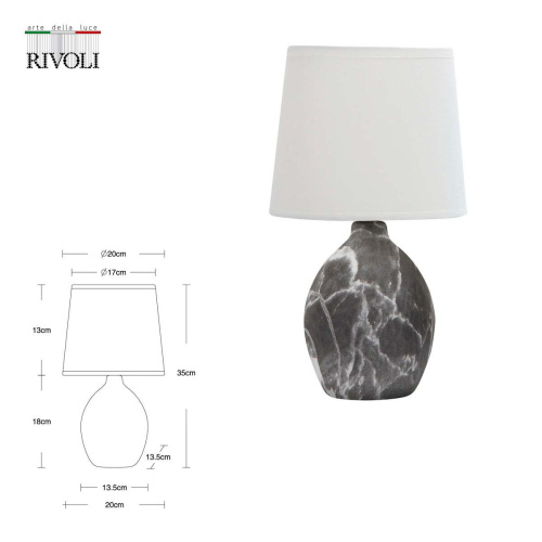 Настольная лампа Rivoli Chimera 7072-501 Б0057273 Настольная лампа Rivoli Chimera 7072-501 Б0057273