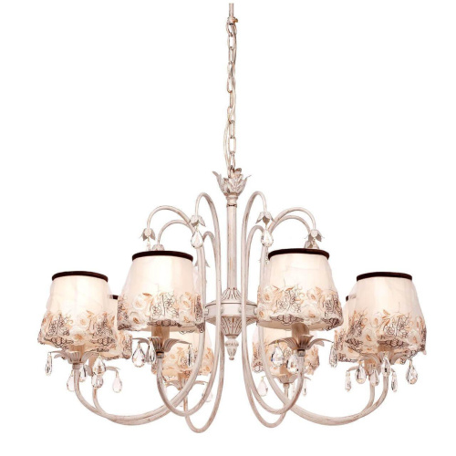 Подвесная люстра Silver Light Laura 718.51.8 Подвесная люстра Silver Light Laura 718.51.8