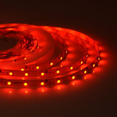 Светодиодная влагозащищенная лента Apeyron 4,8W/m 60LED/m 3528SMD красный 5M 00-82 Светодиодная влагозащищенная лента Apeyron 4,8W/m 60LED/m 3528SMD красный 5M 00-82
