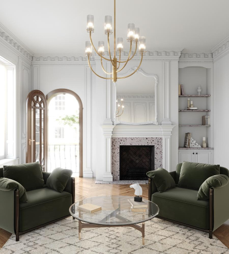 Подвесная люстра Maytoni Arco MOD223PL-08BS Подвесная люстра Maytoni Arco MOD223PL-08BS