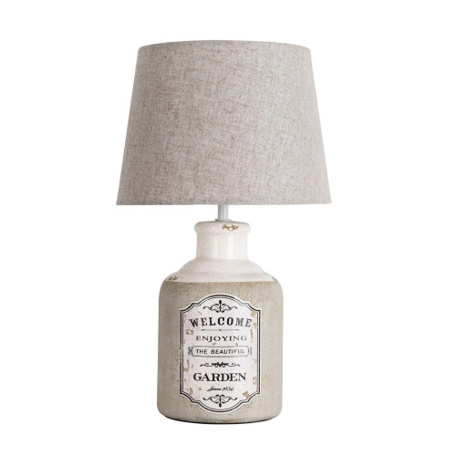 Настольная лампа Arte Lamp Isola A4272LT-1GY Настольная лампа Arte Lamp Isola A4272LT-1GY