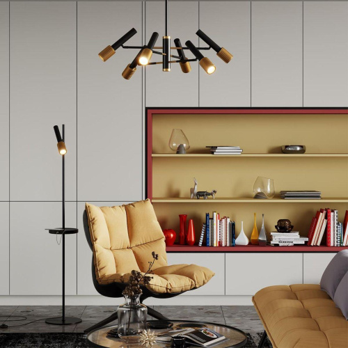 Подвесная люстра Odeon Light Hightech Mehari 4240/6C Подвесная люстра Odeon Light Hightech Mehari 4240/6C