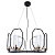 Подвесная люстра Arte Lamp Celaeno A7004SP-6BK