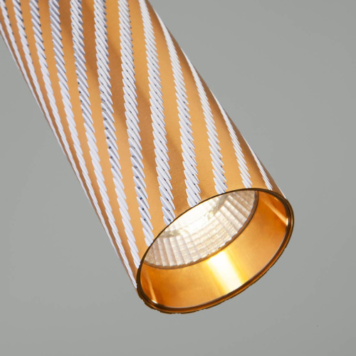 Подвесной светодиодный светильник Eurosvet Boston 50190/1 LED золото Подвесной светодиодный светильник Eurosvet Boston 50190/1 LED золото