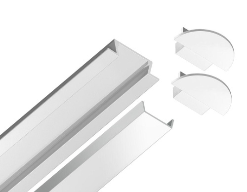 Встраиваемый профиль с рассеивателем Ambrella Illumination GP1001WH Встраиваемый профиль с рассеивателем Ambrella Illumination GP1001WH