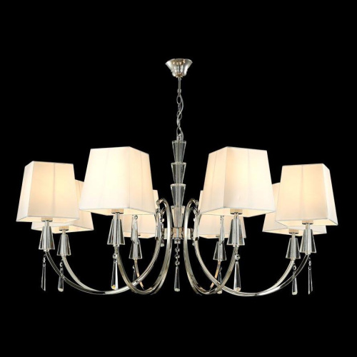 Подвесная люстра Crystal Lux Marsela SP-PL8 Nickel Подвесная люстра Crystal Lux Marsela SP-PL8 Nickel