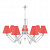 Подвесная люстра Maytoni Hightech M1-07-WM-LMP-O-26